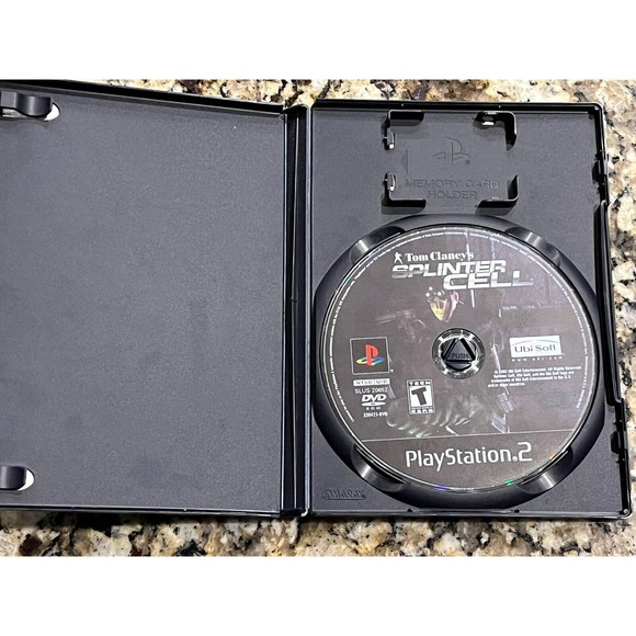 Tom Clancy's Splinter Cell Playstation 2 PS2 Black Label Tested - Picture 3 of 5